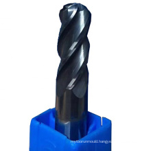 Single Tooth Thread End Mills Mill Cutter Solid Carbide Tungsten 12mm Round Nose End Mill Solid Carbide Cnc Thread Milling Tool